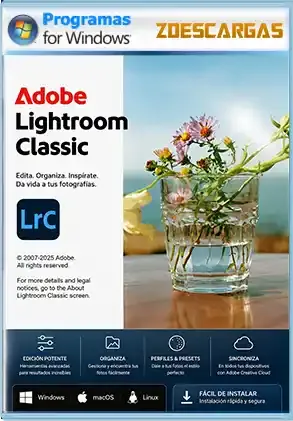 Adobe Photoshop Lightroom Classic 2025 Español Full Gratuito [Mega] ✅
