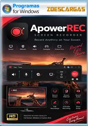 ApowerREC 2024 Español Full Gratuito [Mega] ✅