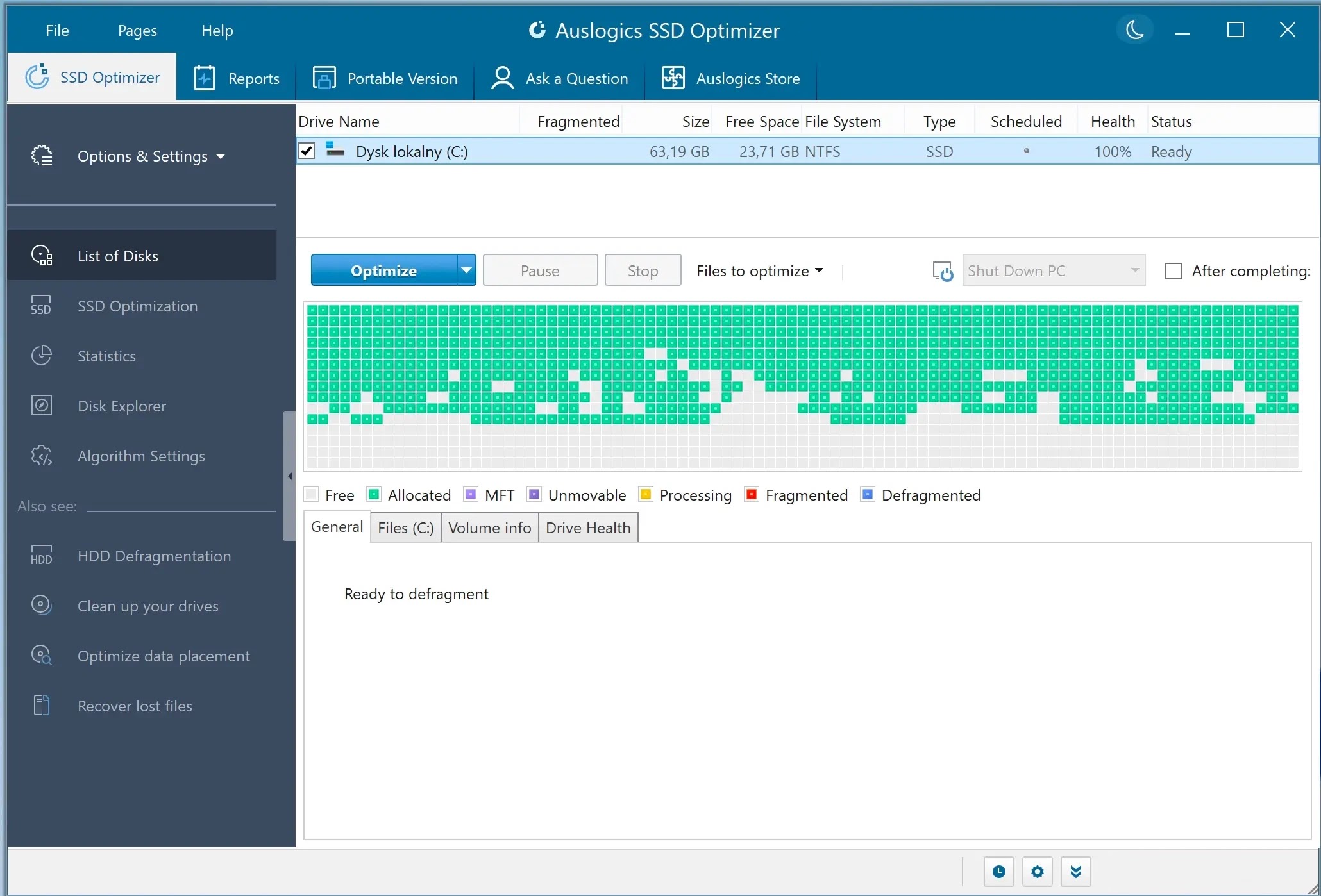 Auslogics SSD Optimizer Pro 2025